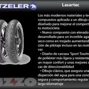 METZELER 100/80-17 52S LASERTC